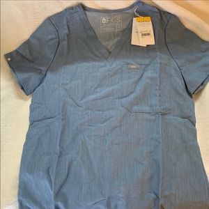 Heather Indigo Figs top